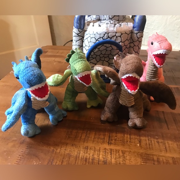 HearthSong Plush Dragon Play Set - Picture 5 of 12